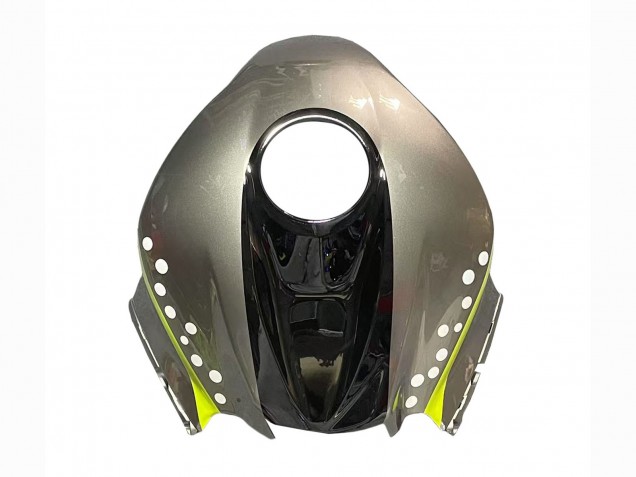 Carenagens Moto Honda CBR600RR 2007-2008 - Cinzento Fluorescent Amarelo Tubarão