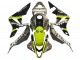 Carenagens Moto Honda CBR600RR 2007-2008 - Cinzento Fluorescent Amarelo Tubarão