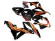 Carenagens Moto Honda CBR600RR 2007-2008 - Vermelho Ouro Preto Brilhante