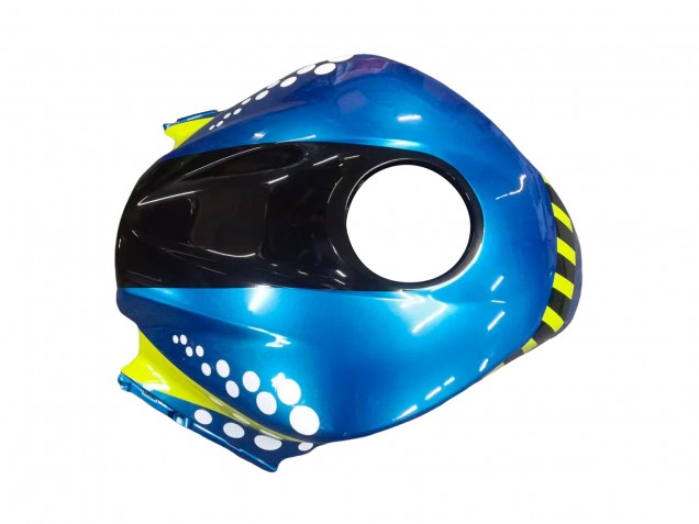Carenagens Moto Honda CBR600RR 2007-2008 - Verde Amarelo Preto Brilhante Tubarão 46