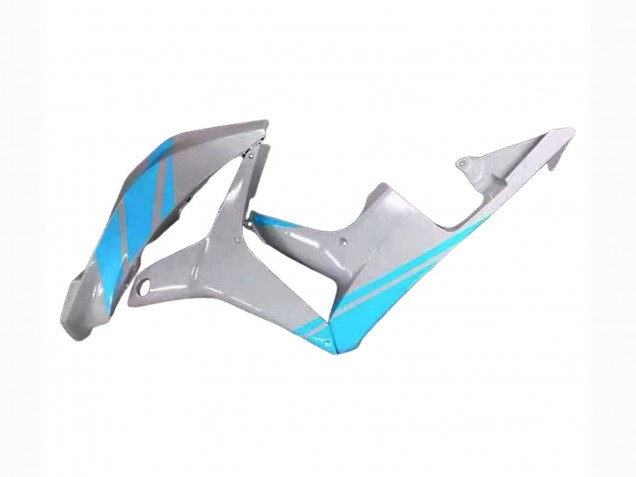 Carenagens Moto Honda CBR600RR 2007-2008 - Cinzento Brilhante Azul Claro