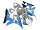 Carenagens Moto Honda CBR600RR 2007-2008 - Nardo Cinzento Azul Branco Preto Brilhante