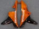 Carenagens Moto Honda CBR600RR 2007-2008 - Preto Brilhante Laranja Chama