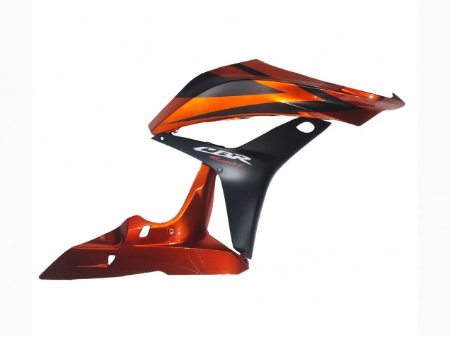 Carenagem Moto Honda CBR600RR 2007-2008 - Laranja Preto Fosco
