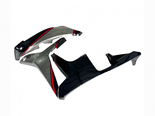 Carenagens Moto Honda CBR600RR 2007-2008 - Prata Vermelho Preto Brilhante