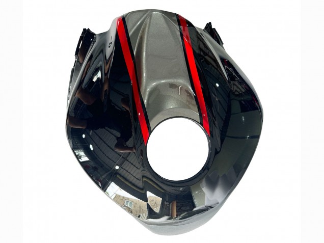 Carenagens Moto Honda CBR600RR 2007-2008 - Prata Vermelho Preto Brilhante