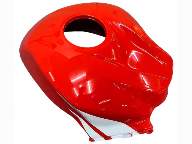 Carenagem Moto Honda CBR600RR 2007-2008 - Branco Vermelho Preto Brilhante