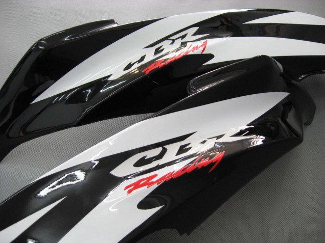 Carenagens Moto Honda CBR600RR 2007-2008 - Branco Preto Corrida