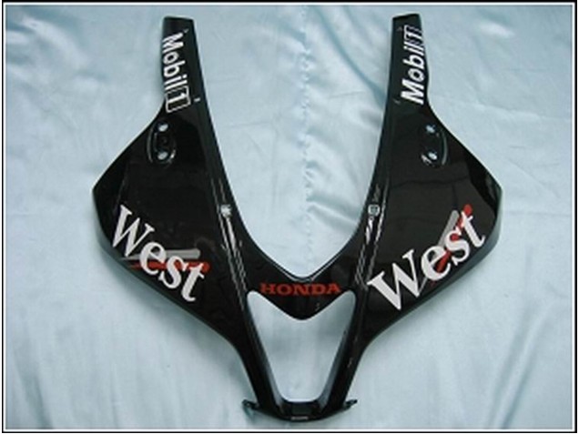 Carenagens Moto Honda CBR600RR 2007-2008 - Preto Brilhante Branco West