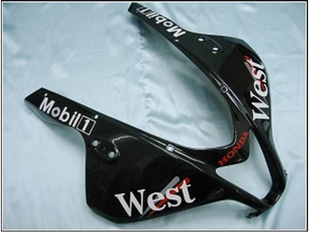 Carenagens Moto Honda CBR600RR 2007-2008 - Preto Brilhante Branco West