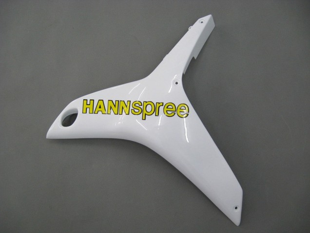 Carenagens Moto Honda CBR600RR 2007-2008 - Branco Verde Amarelo Preto Brilhante Hannspree