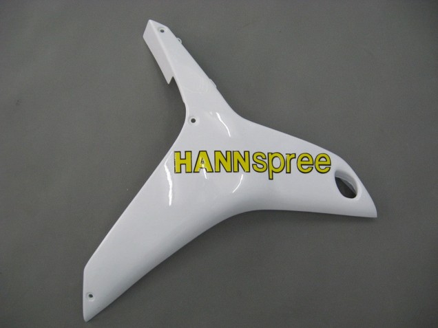 Carenagens Moto Honda CBR600RR 2007-2008 - Branco Verde Amarelo Preto Brilhante Hannspree