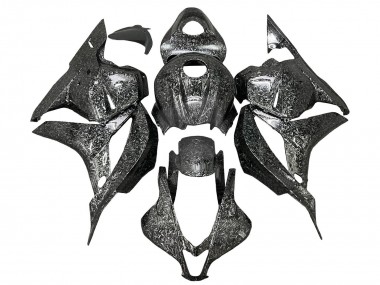 Carenagens Moto Honda CBR600RR 2009-2012 - Preto Forjado Fibra de Carbono