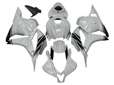 Carenagens Moto Honda CBR600RR 2009-2012 - Cinzento Brilhante Preto