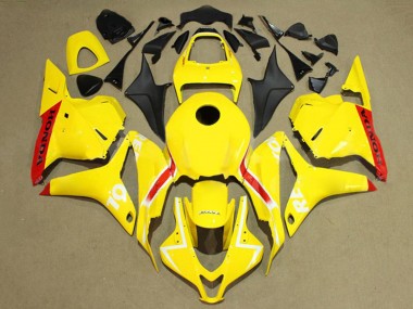 Carenagens Moto Honda CBR600RR 2009-2012 - Amarelo Vermelho Branco Repsol