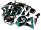 Carenagem Moto Honda CBR600RR 2013-2023 - Azul Petróleo Preto Brilhante Petronas 20