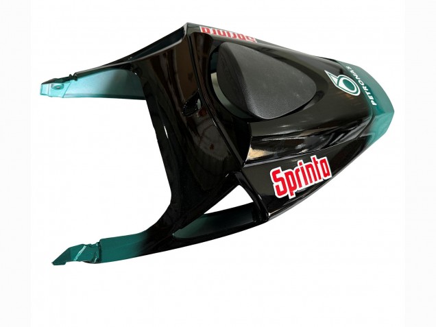 Carenagem Moto Honda CBR600RR 2013-2023 - Azul Petróleo Preto Brilhante Petronas 20