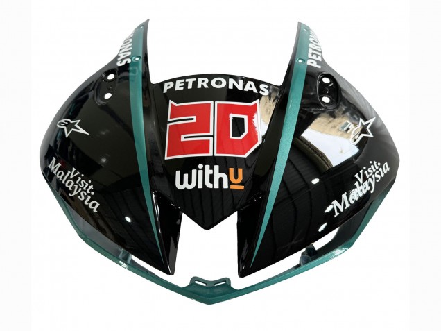 Carenagem Moto Honda CBR600RR 2013-2023 - Azul Petróleo Preto Brilhante Petronas 20