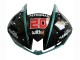 Carenagem Moto Honda CBR600RR 2013-2023 - Azul Petróleo Preto Brilhante Petronas 20
