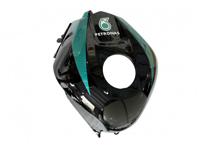 Carenagem Moto Honda CBR600RR 2013-2023 - Azul Petróleo Preto Brilhante Petronas 20
