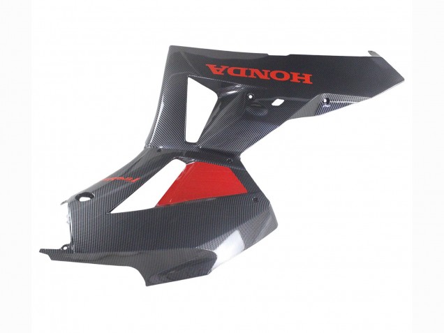Carenagens Moto Honda CBR600RR 2013-2023 - Preto Fibra de Carbono Vermelho