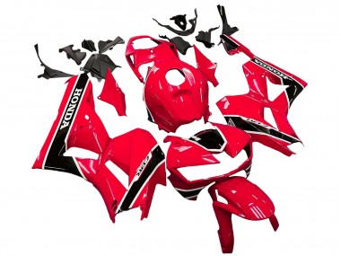 Carenagens Moto Honda CBR600RR 2013-2023 - Vermelho Branco Preto