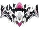 Carenagens Moto Kawasaki ZX10R 2004-2005 - Preto Rosa Branco Playboy Motul