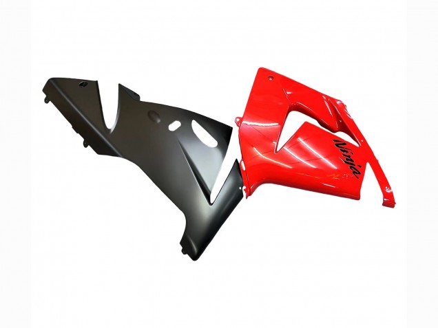 Carenagens Moto Kawasaki ZX10R 2004-2005 - Vermelho Preto Ninja