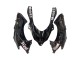 Carenagens Moto Kawasaki ZX10R 2004-2005 - Branco Preto West Ninja