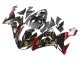 Carenagens Moto Kawasaki ZX10R 2006-2007 - Preto Vermelho Ouro BACARDI