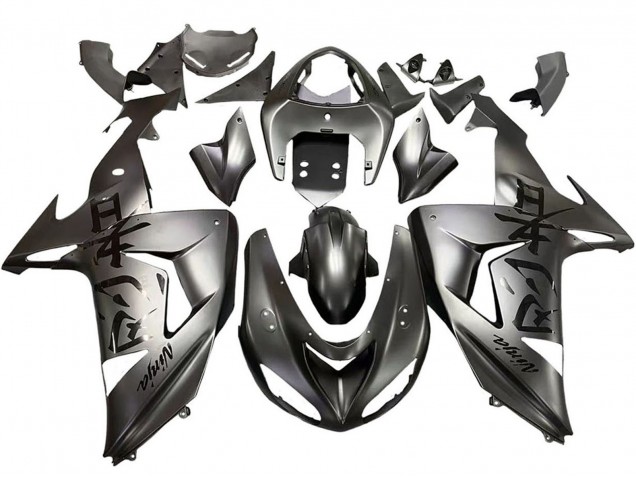 Carenagens Moto Kawasaki ZX10R 2006-2007 - Cinzento Fosco