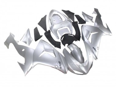 Carenagens Moto Kawasaki ZX10R 2006-2007 - Prata Preto Ninja