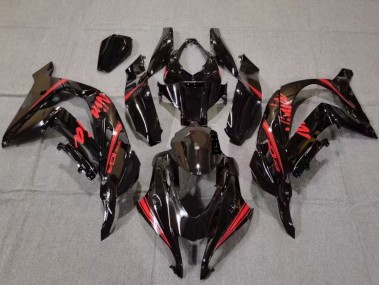 Carenagens Moto Kawasaki ZX10R 2016-2020 - Preto Brilhante Vermelho
