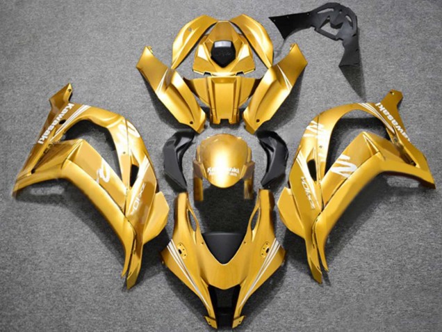 Carenagens Moto Kawasaki ZX10R 2016-2020 - Ouro Branco
