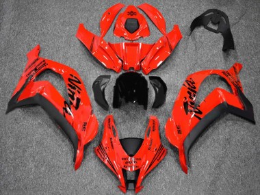 Carenagens Moto Kawasaki ZX10R 2016-2020 - Vermelho Preto
