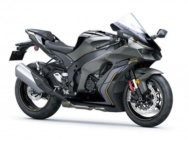 Carenagens Moto Kawasaki ZX10R 2021-2025 - Preto Cinzento Ouro
