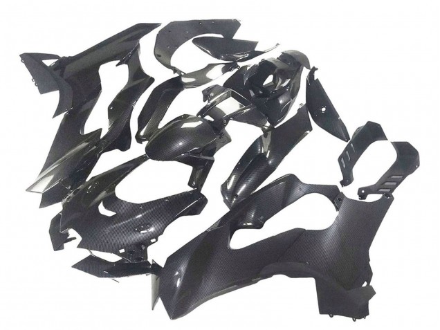 Carenagens Moto Kawasaki ZX10R 2021-2025 - Preto Fibra de Carbono