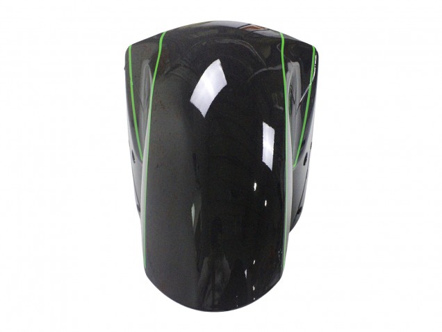 Carenagens Moto Kawasaki ZX14R ZZR1400 2012-2024 - Verde Preto Brilhante Listra