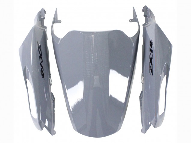 Carenagens Moto Kawasaki ZX14R ZZR1400 2012-2024 - Cinzento Verde Preto
