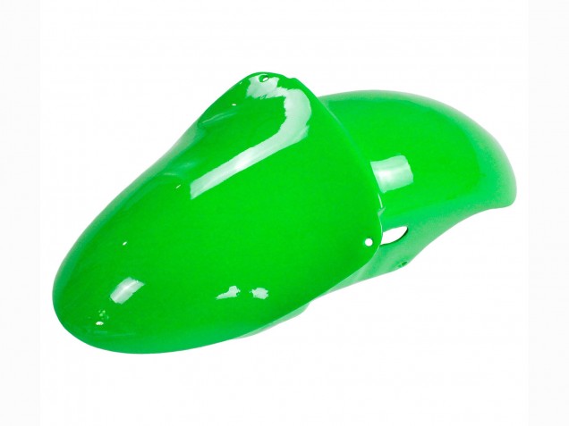Carenagens Moto Kawasaki ZX6R 1998-1999 - Verde Branco Preto Brilhante