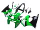 Carenagens Moto Kawasaki ZX6R 1998-1999 - Verde Branco Preto Brilhante
