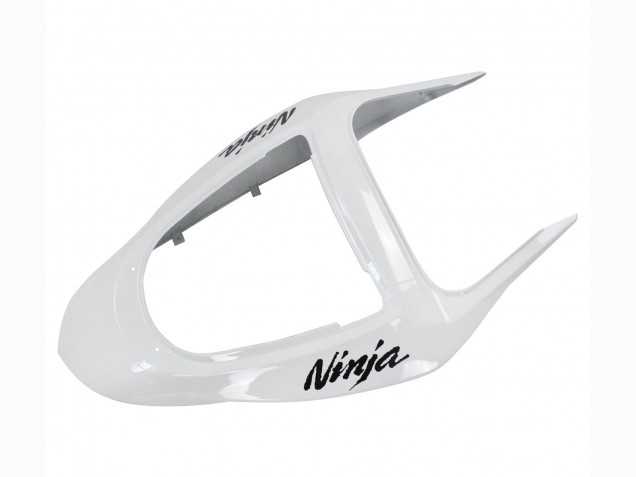 Carenagens Moto Kawasaki ZX6R 2003-2004 - Branco Preto Decalques