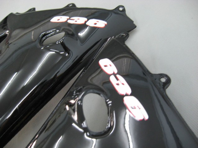 Carenagens Moto Kawasaki ZX6R 2003-2004 - Preto Brilhante