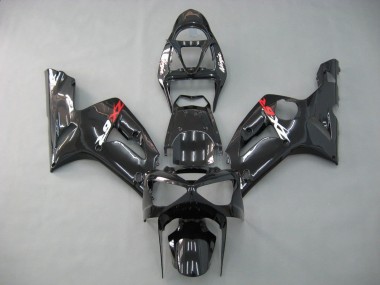 Carenagens Moto Kawasaki ZX6R 2003-2004 - Preto Brilhante