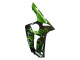 Carenagens Moto Kawasaki ZX6R 2003-2004 - Preto Brilhante Verde Chama