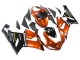 Carenagem Moto Kawasaki ZX6R 2005-2006 - Laranja Preto