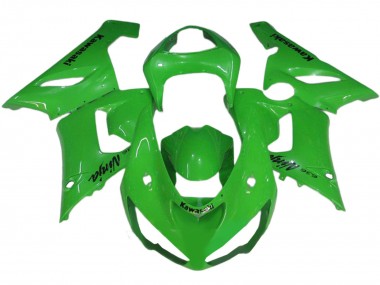 Carenagens Moto Kawasaki ZX6R 2005-2006 - Verde