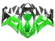 Carenagens Moto Kawasaki ZX6R 2005-2006 - Verde Preto Ninja