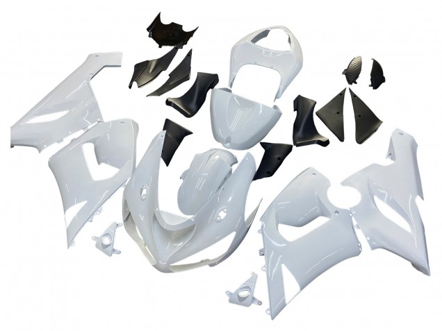 Carenagens Moto Kawasaki ZX6R 2005-2006 - Branco