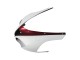 Carenagem Moto Kawasaki ZX6R 2007-2008 - Branco Vermelho